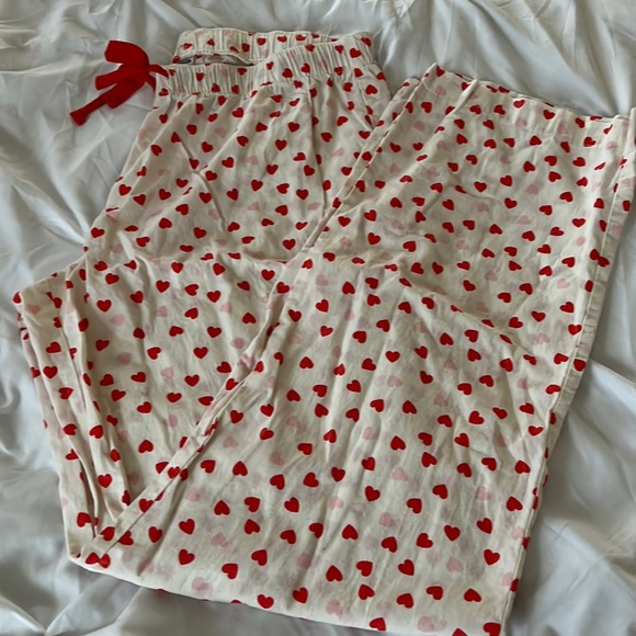 Intimates & Sleepwear Heart Pajama Bottoms Poshmark